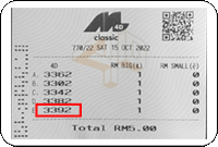 Winning Ticket Magnum Special Prize - 15 October 2022